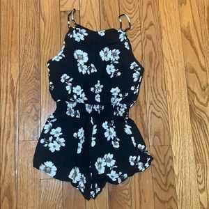 Brandy Melville Floral Romper